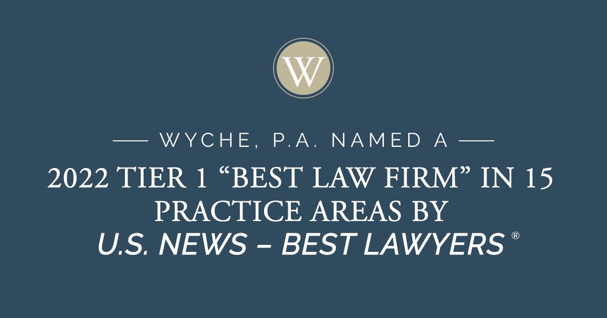 Wyche Recognized as 2023 “Best Law Firm”