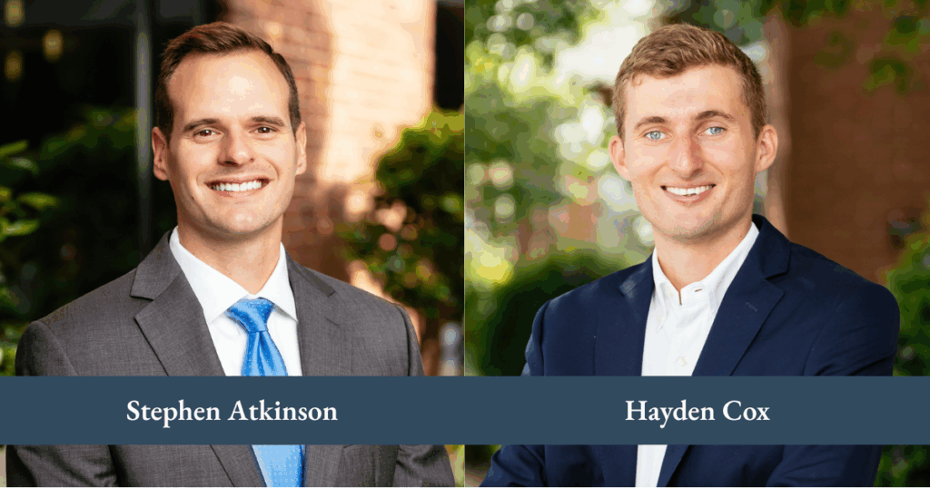 Wyche Linkedin Atkinson Cox Hires